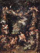 Jan Brueghel The Elder, The Holy Family